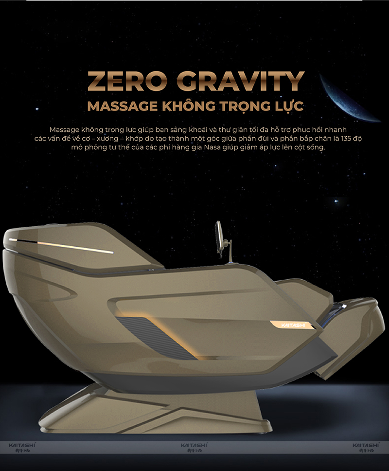 Massage không trọng lực - Thả lỏng, thư giãn toàn thân
