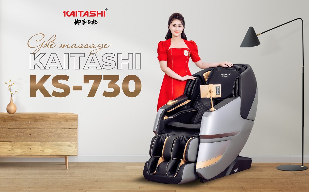 Hình ảnh thực tế ghế massage Kaitashi KS-730
