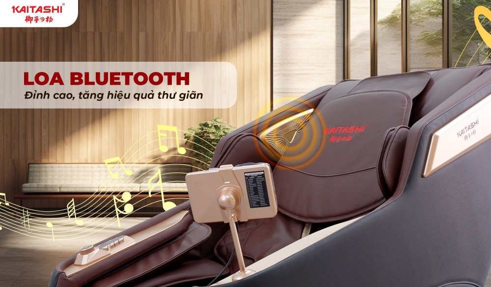 Loa Bluetooth của ghế massage Kaitashi KS-196