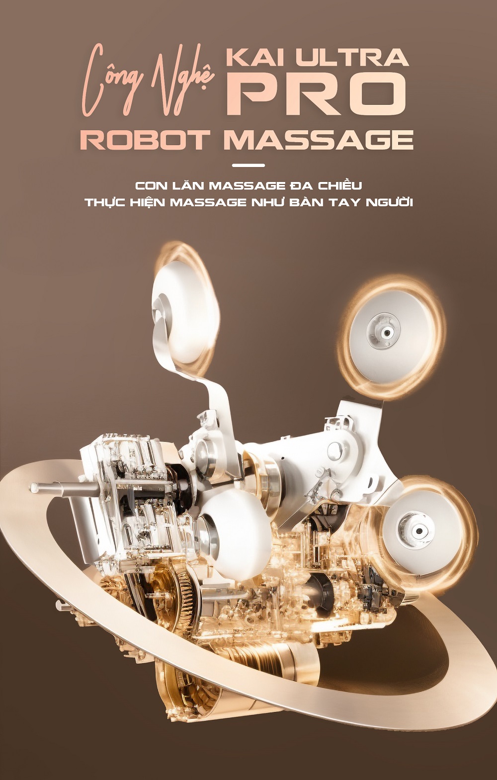 Con lăn ghế massage Kaitashi KS-770