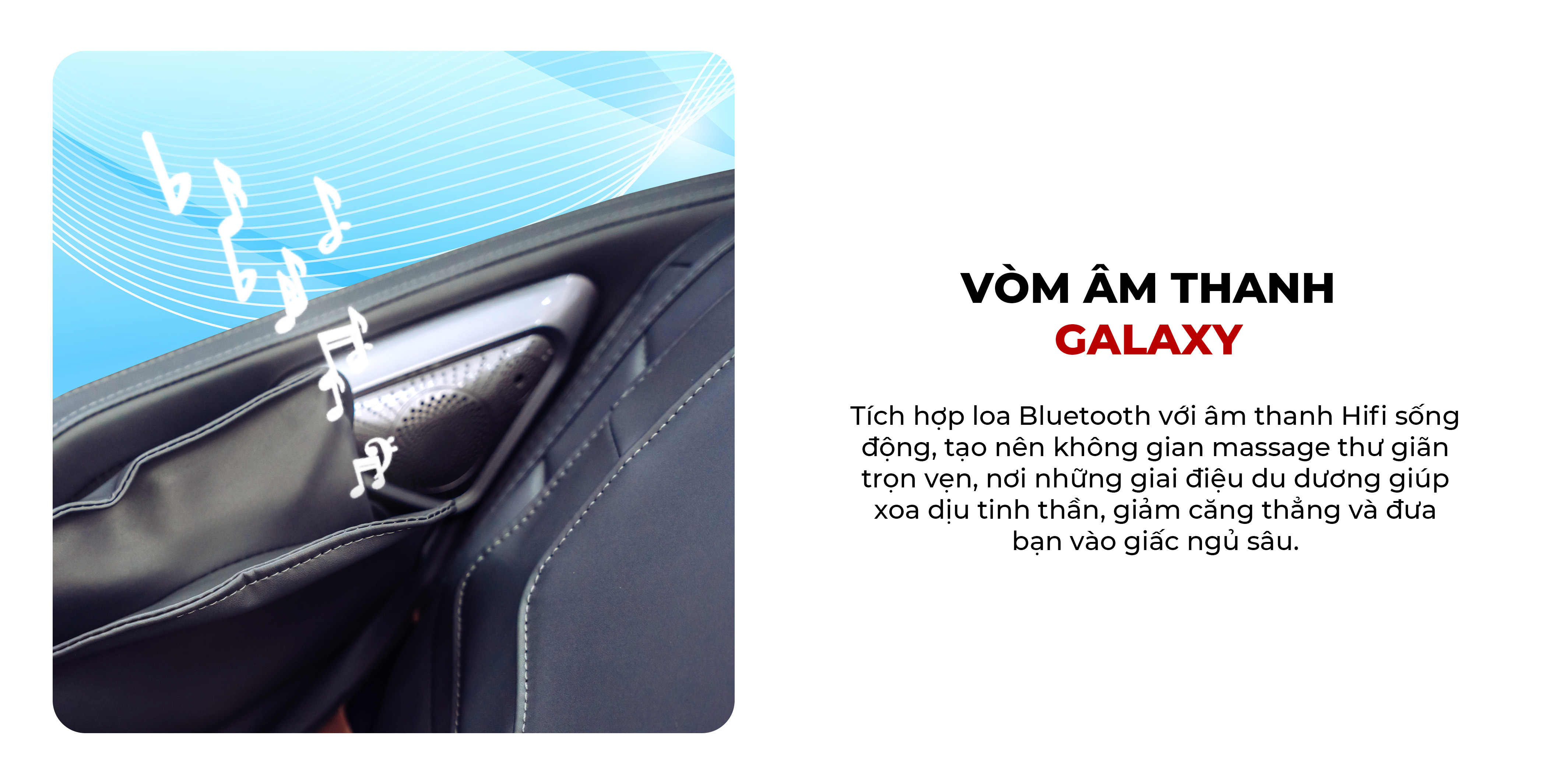Ghế massage Kaitashi Suki tích hợp loa bluetooth