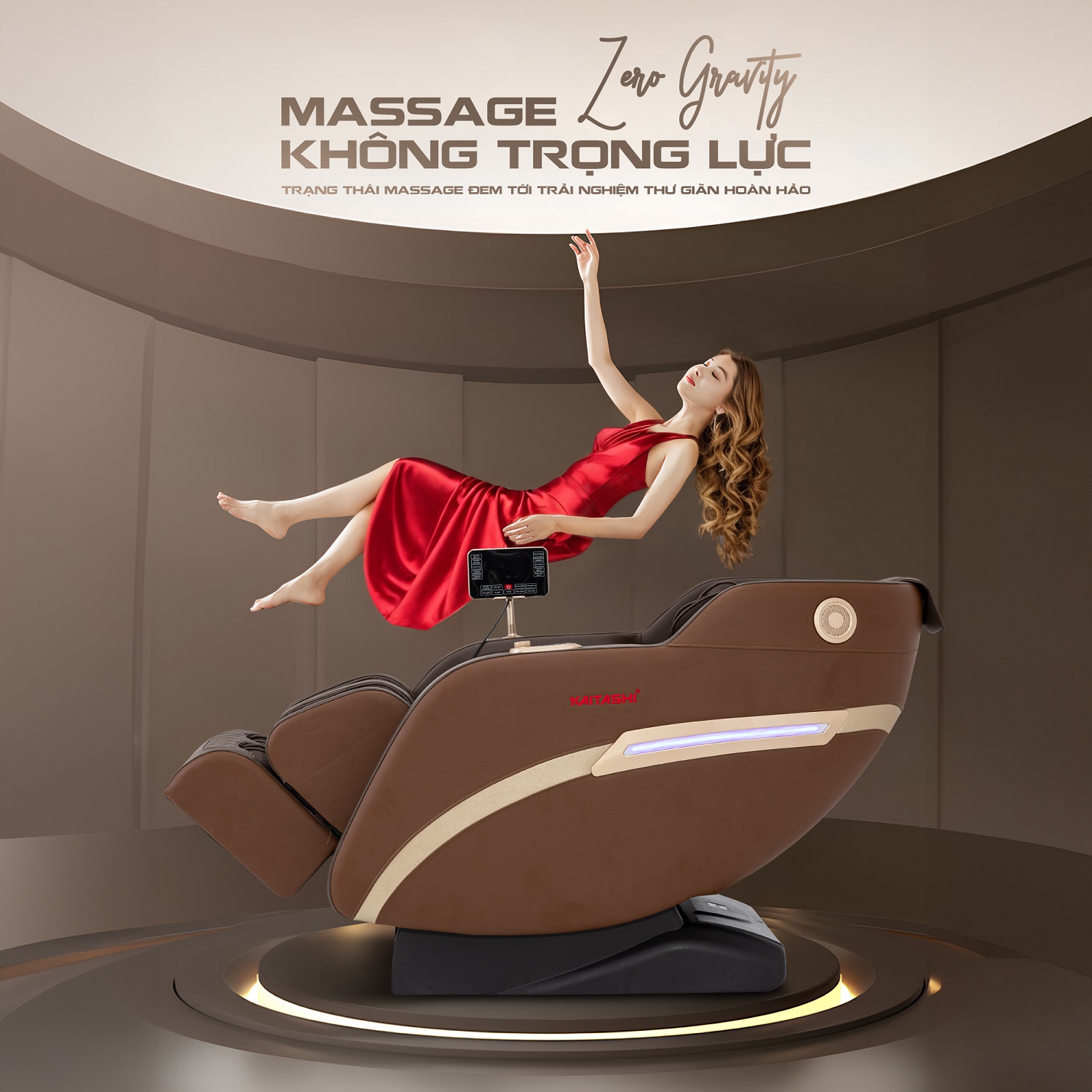 ghế massage kaitashi shinji massage zero gravity