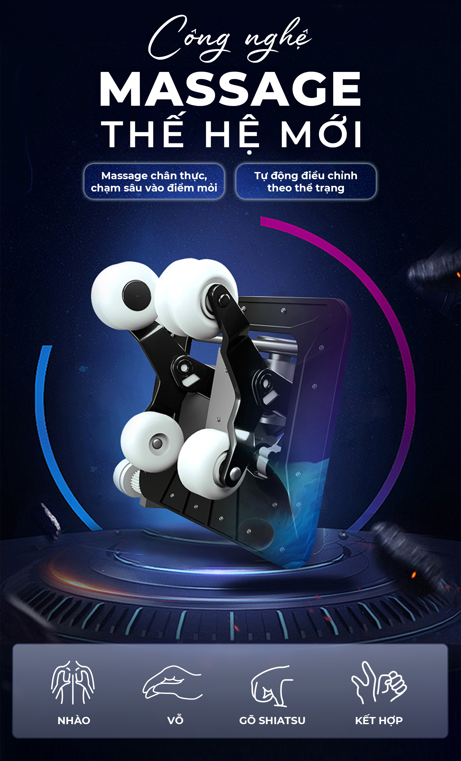 ghế massage Kaitashi Remo chăm sóc sức khỏe toàn diện cho gia đình