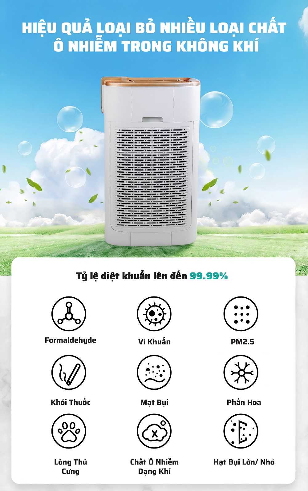 Kaitashi KKS-500 diệt khuẩn tới 99,97%