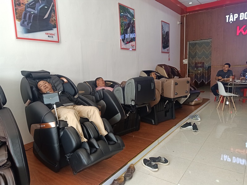 Ghế massage dành cho dân văn phòng 
