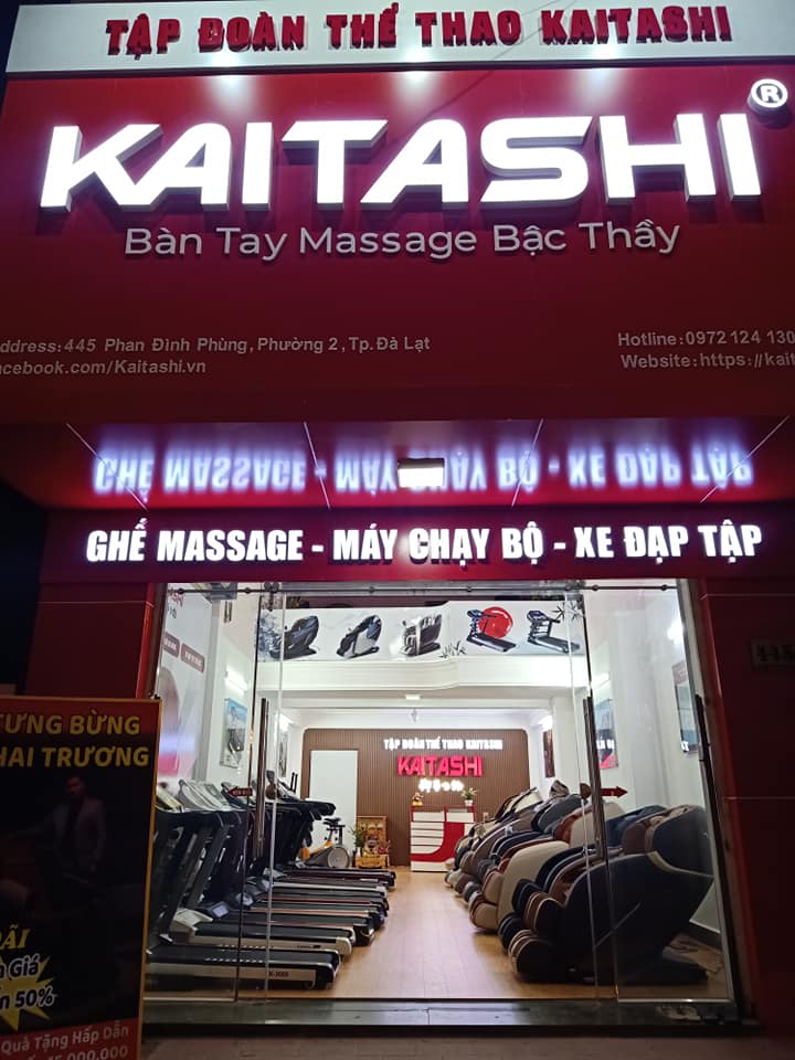 Kaitashi - Đà Lạt điểm tin cậy mua ghế massage chính hãng