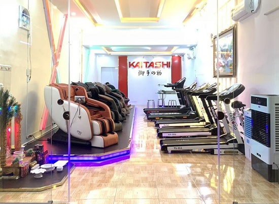 Đến showroom của Kaitashi trên toàn quốc để được tư vấn mua trả góp máy chạy bộ tốt nhất
