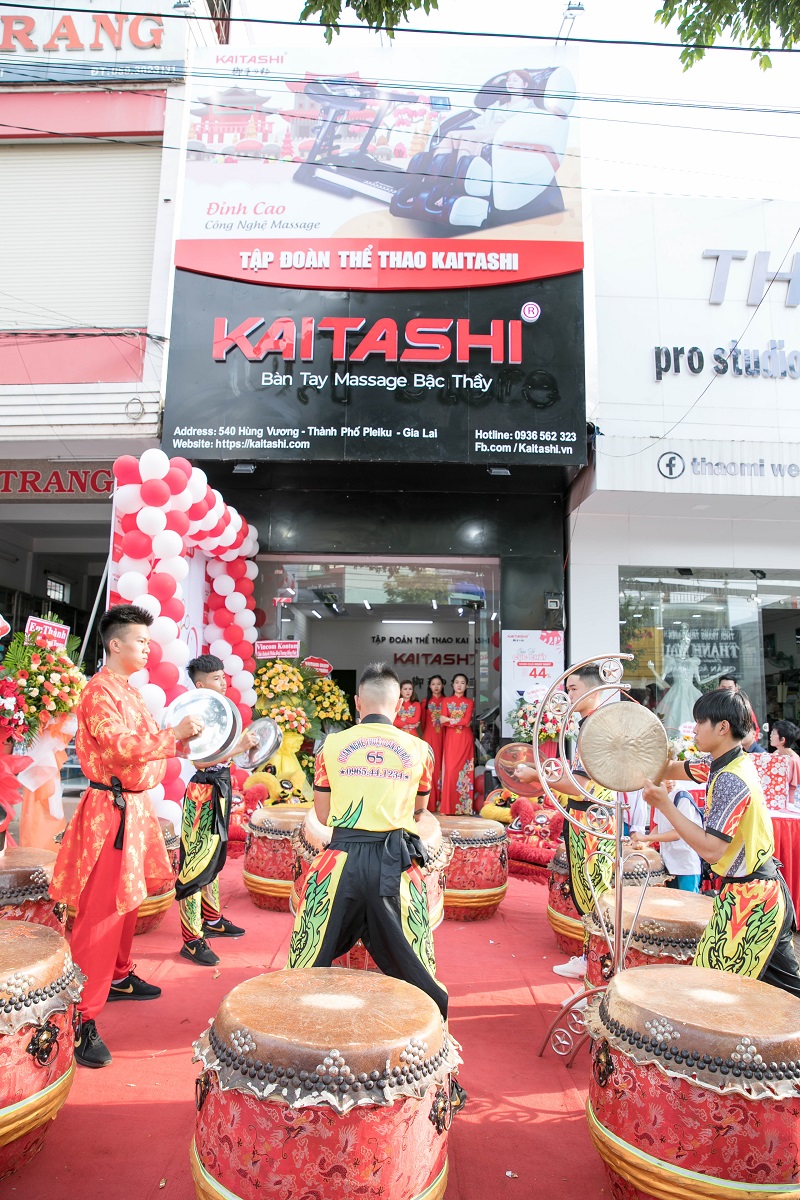 Tưng bừng khai trương kaitashi gia lai