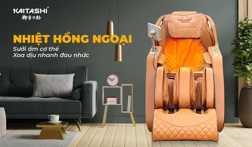 Massage nhiệt là gì? Công dụng của massage nhiệt trên ghế massage