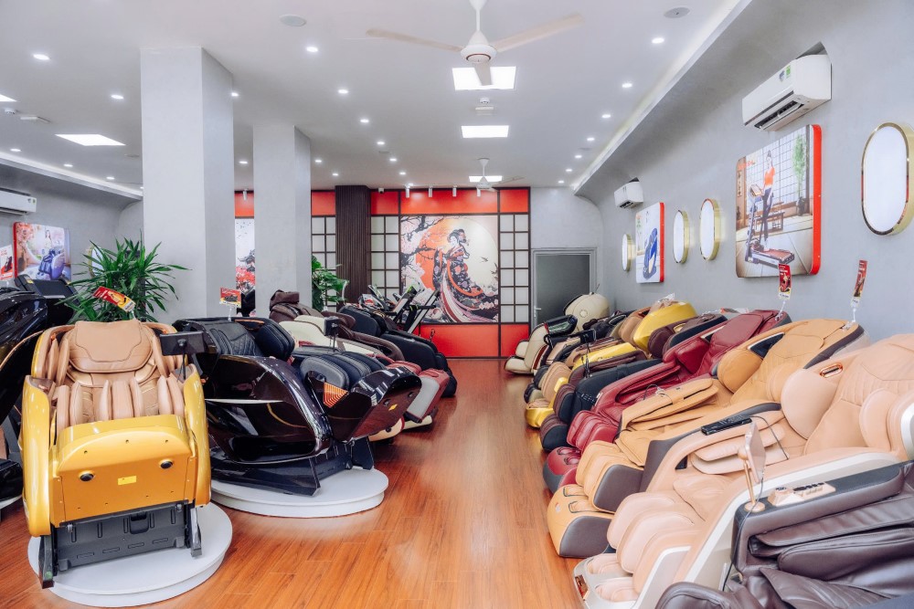 Top 7 địa chỉ bán ghế massage tại Hà Nội chất lượng, giá tốt