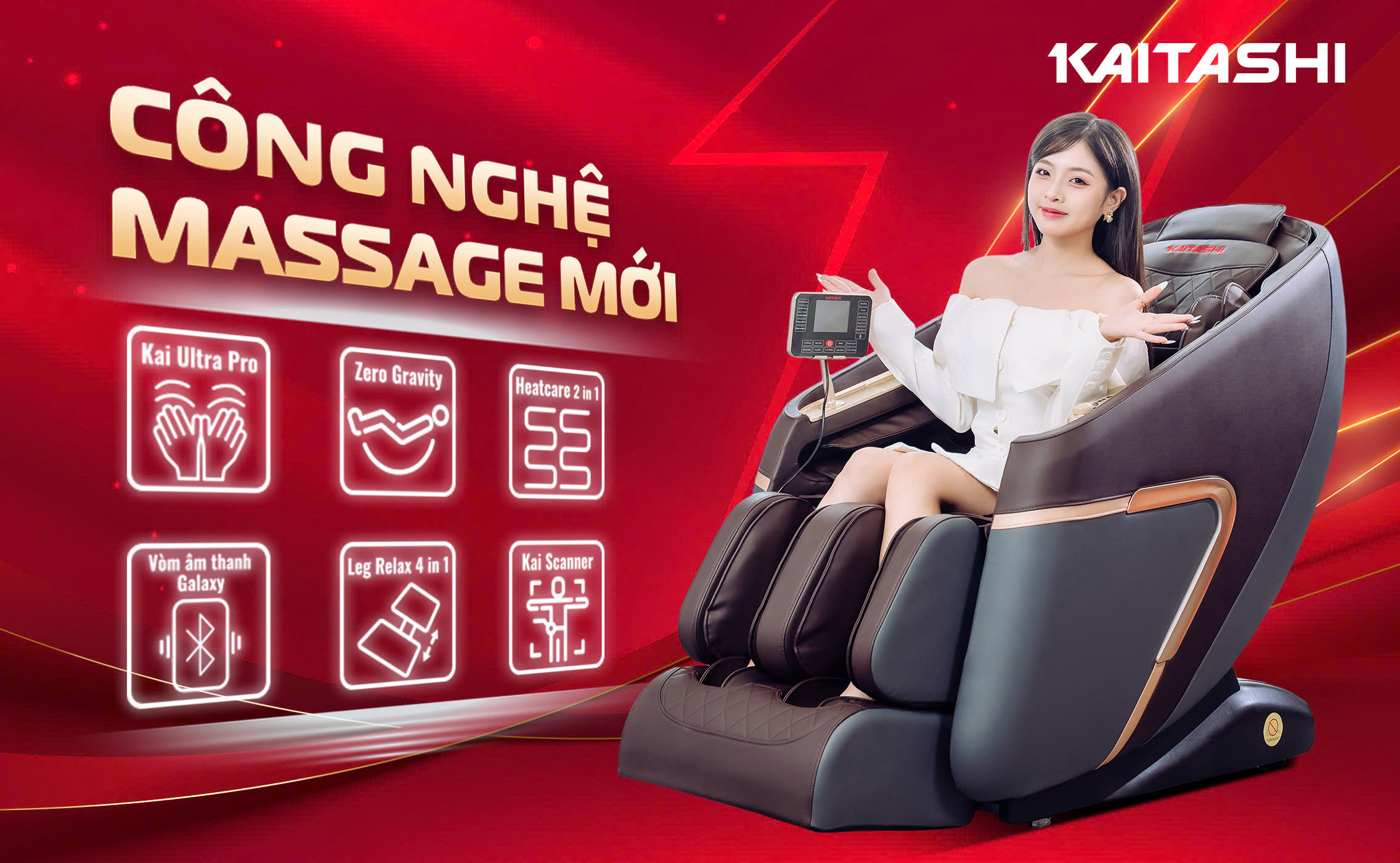 Cập nhật công nghệ ghế massage mới nhất: Đột phá trong từng chuyển động