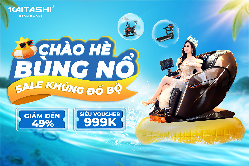 Khuyến mãi lớn nhất mùa hè - Ưu đãi tới 49%| Kaitashi