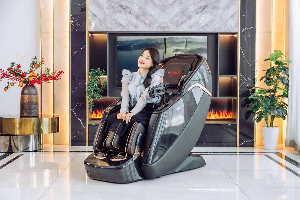 Ghế massage Kaitashi Higo - Tận hưởng trọn vẹn sự thư giãn