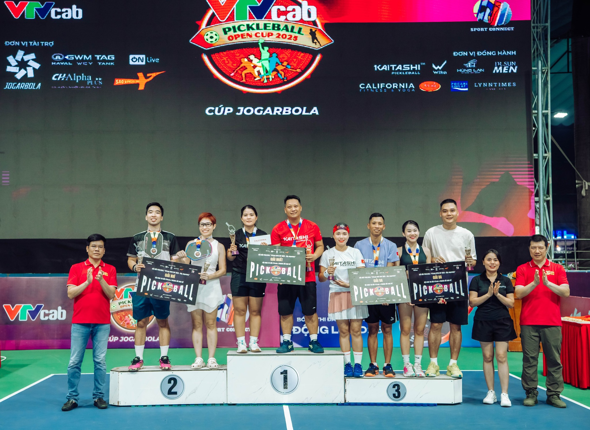 Kaitashi Group hân hạnh tài trợ Giải đấu Pickleball VTVcab Open Cup 2025