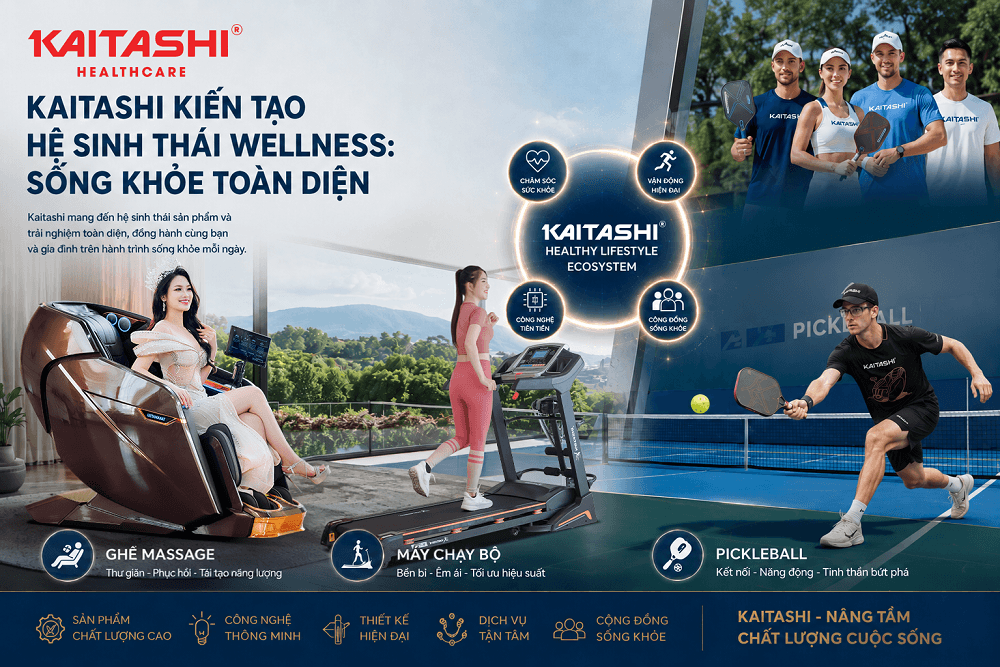 Kaitashi kiến tạo hệ sinh thái Wellness toàn diện