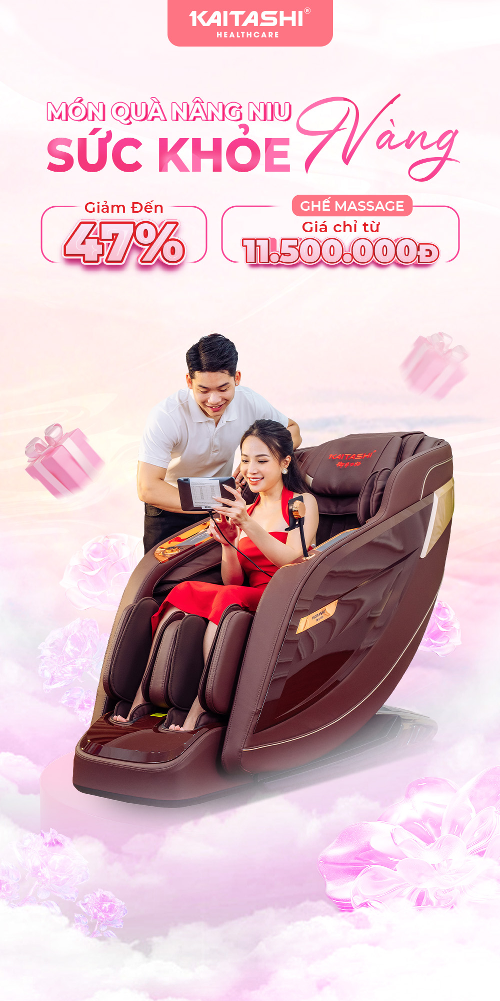 Kaitashi khuyến mại 20/10, sale to chưa từng có