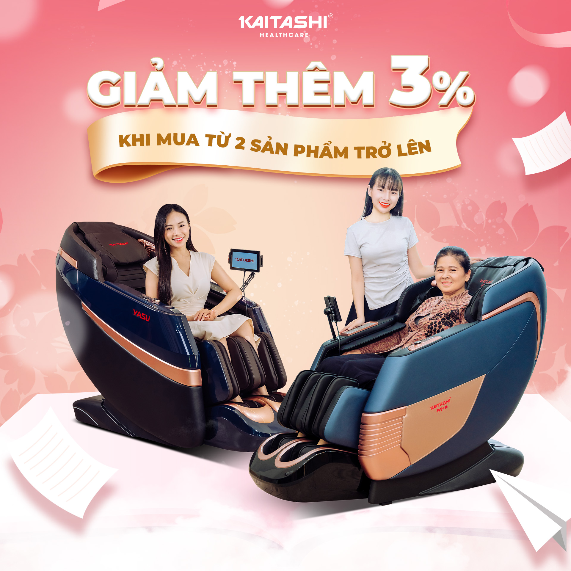 ghế massage kaitashi giảm giá sốc, tri ân ngày Nhà giáo Việt Nam 20/11