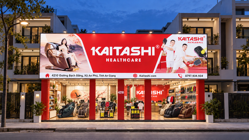 Dấu Ấn Tiên Phong Kaitashi: Kỷ Nguyên Showroom 2in1 - Sức Khỏe và Thể Thao