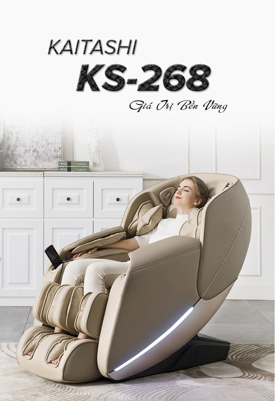 Ghế massage cho người cao tuổi Kaitashi KS - 268