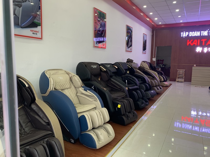 một số sản phẩm ghế massage tại Kaitashi Bảo Lộc 