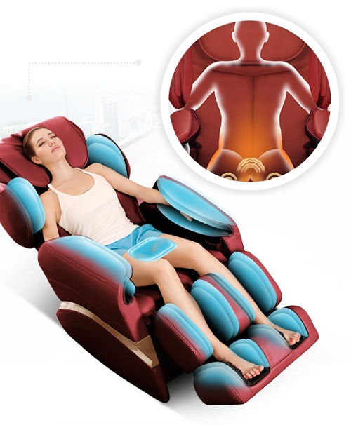 Ghế massage hồng ngoại đem lại lợi ích cả về tinh thần lẫn thể chất