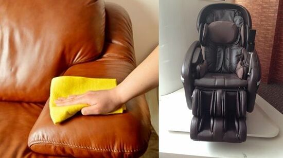 Dùng khăn mềm để vệ sinh ghế hàng ngày