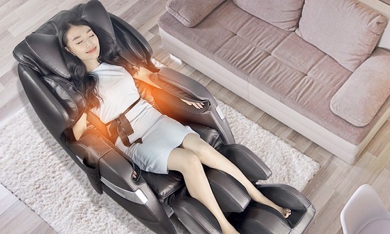 Tính năng của ghế massage cao cấp - Massage nhiệt hồng ngoại