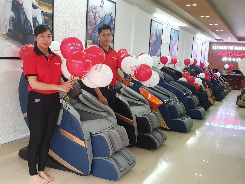 Cửa hàng ghế massage Vĩnh Long đón tiếp khách hàng bằng sự chân thành 