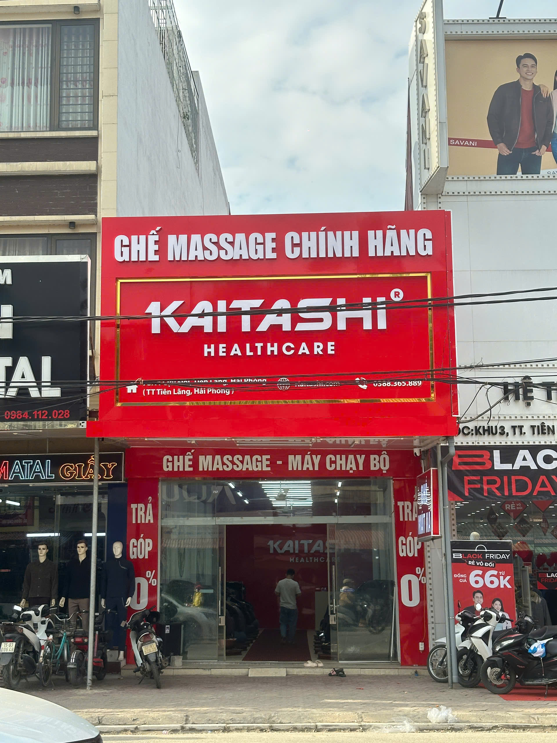 Địa chỉ bán ghế massage Kaitashi chính hãng tại Tiên Lãng - Hải Phòng