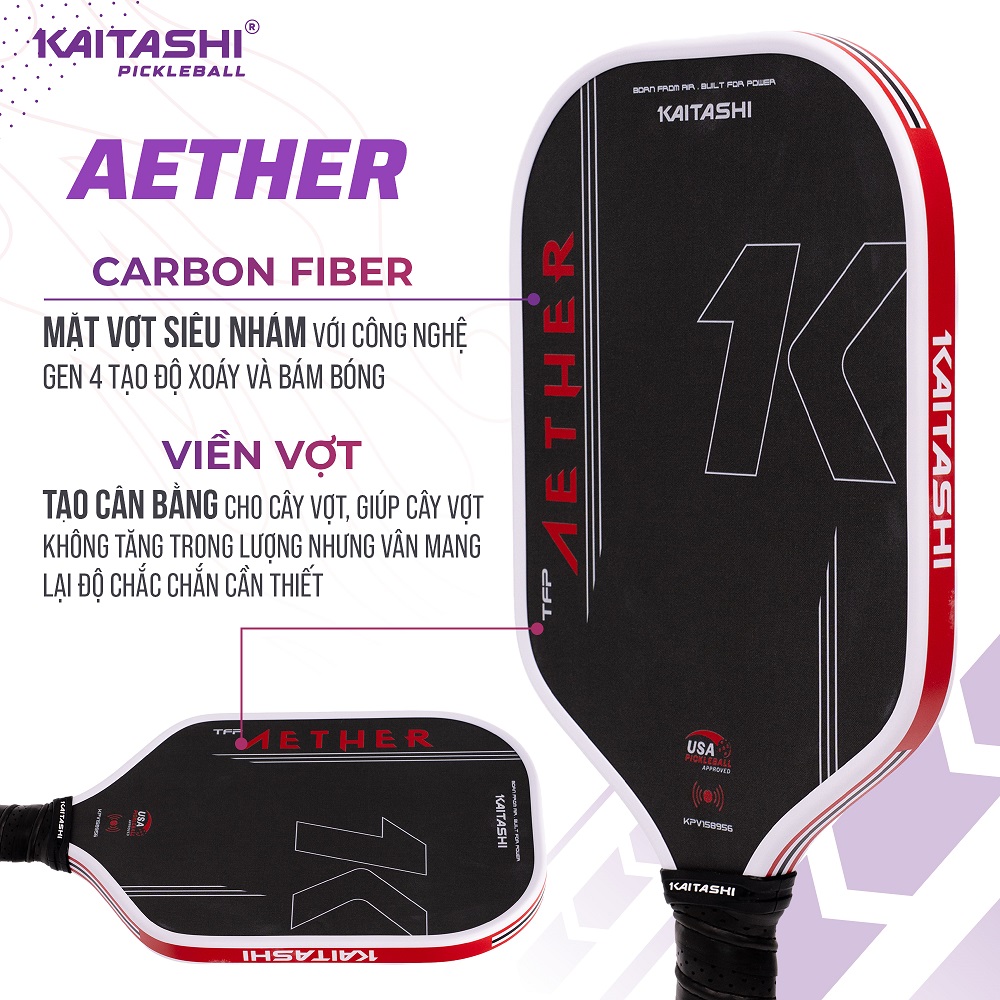 vợt pickleball Kaitashi cao cấp
