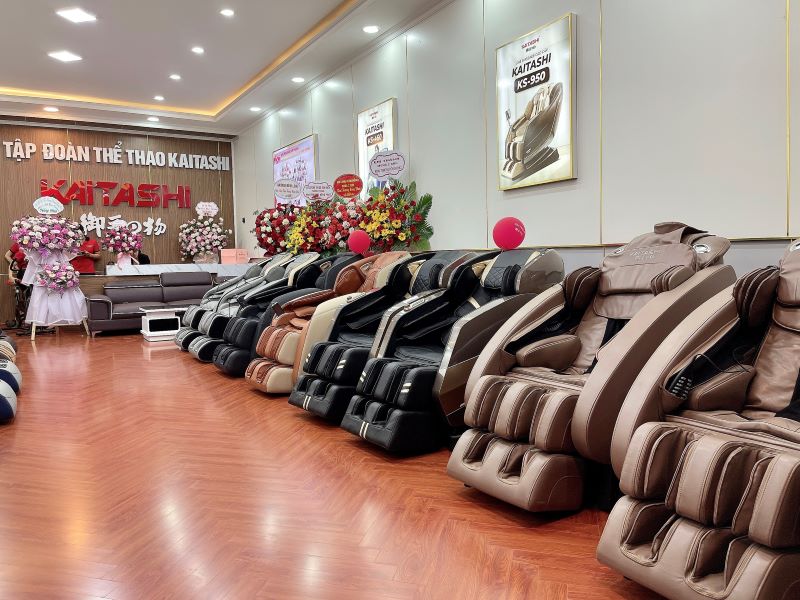 Showroom ghế massage tại Đắk Nông