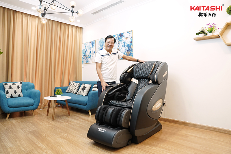 Ghế massage Kaitashi KS-650 tận hưởng những chương trình massage chuyên nghiệp nhất