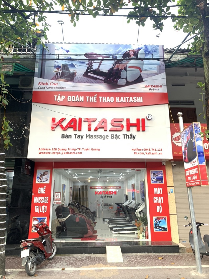 Địa chỉ mua ghế massage tại Tuyên Quang giá tốt nhất dành cho bạn - Kaitashi Group