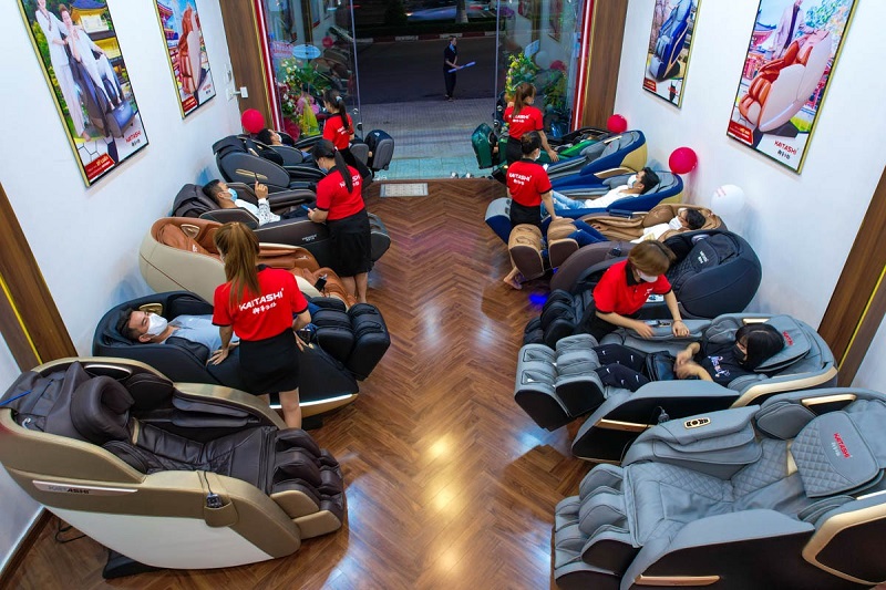Máy massage đa năng nâng tầm chất lượng cuộc sống