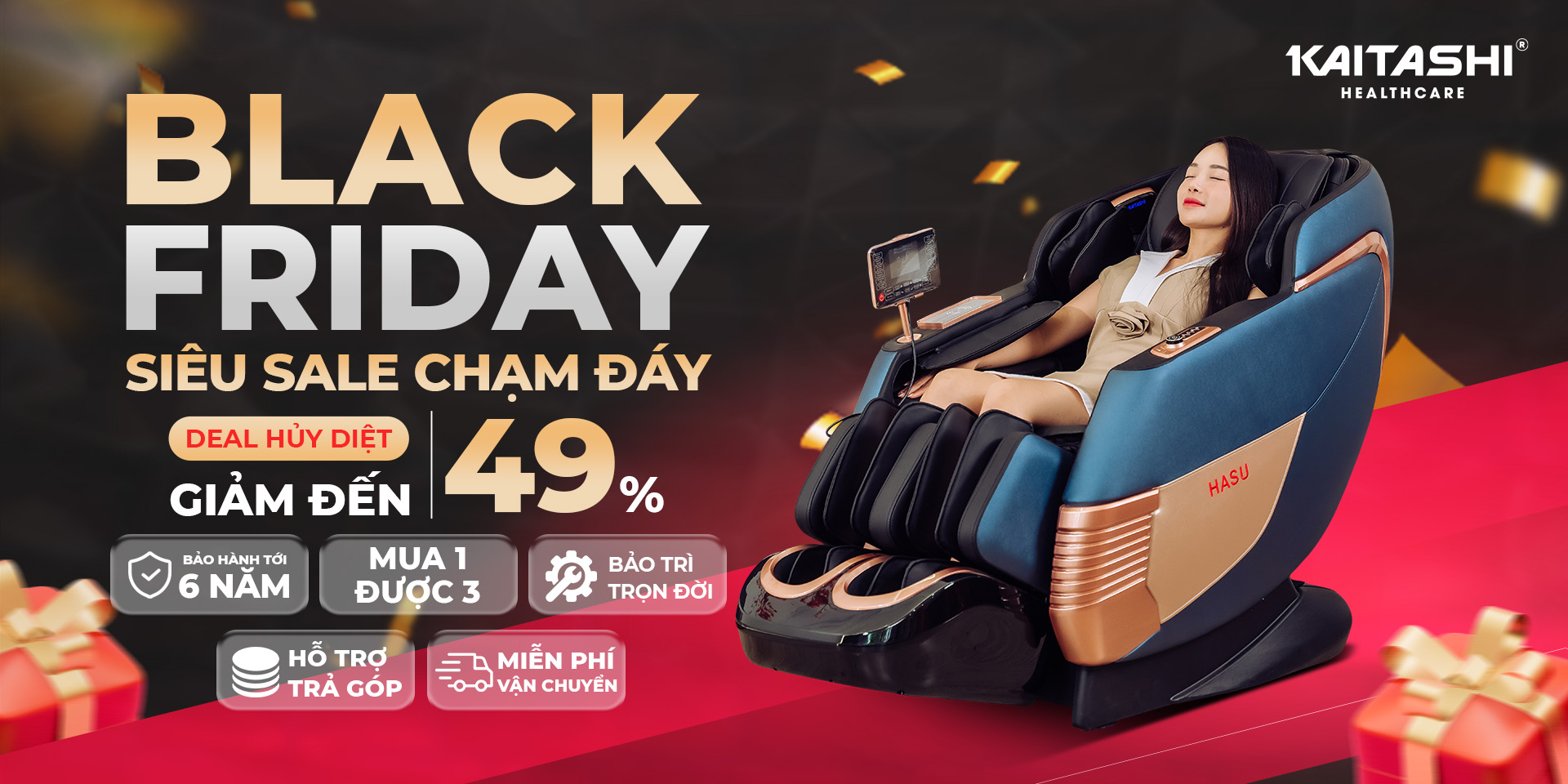 Kaitashi khuyến mại black friday, sale upto 49%