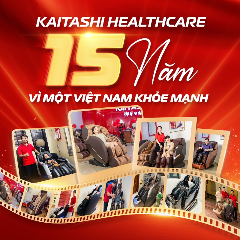 Kaitashi là thương hiệu tiên phong tại Việt Nam trong lĩnh vực thiết bị chăm sóc sức khỏe và thể thao