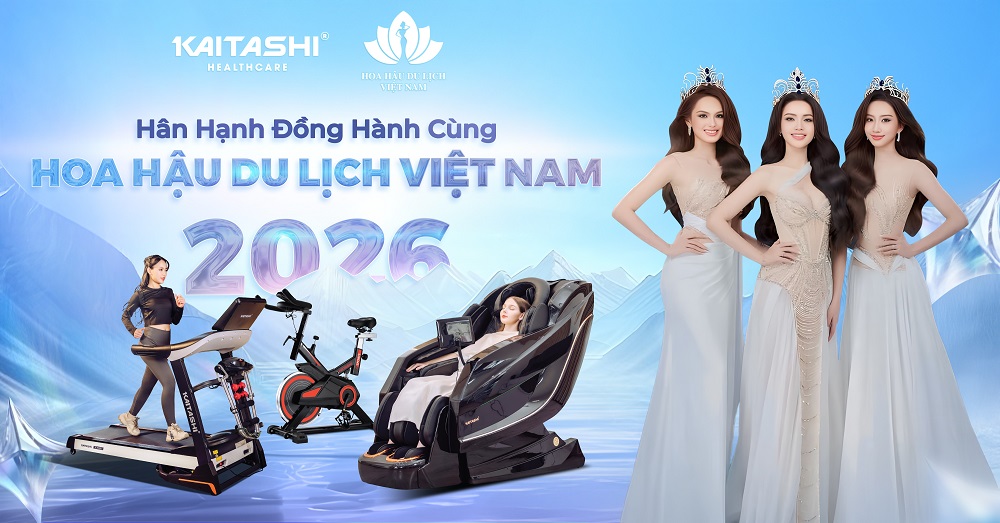 Kaitashi hân hạnh đồng hành cùng Hoa hậu Du lịch Việt Nam 2026