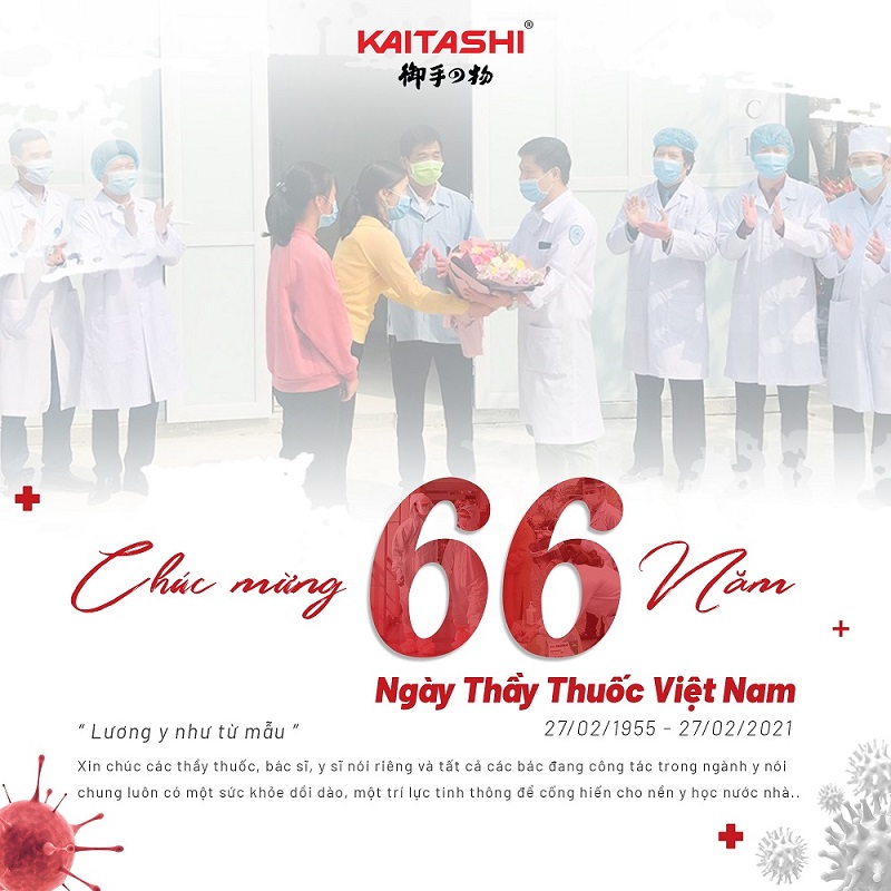 Kaitashi Group - Chúc mừng ngày Thầy Thuốc Việt Nam 
