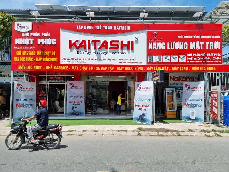 Cửa hàng phân phối chính hãng 100% của Kaitashi 