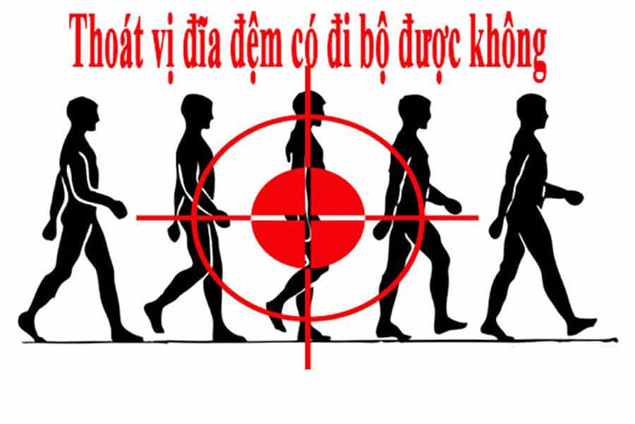 Người bị thoát vị đĩa đệm có nên đi bộ không?