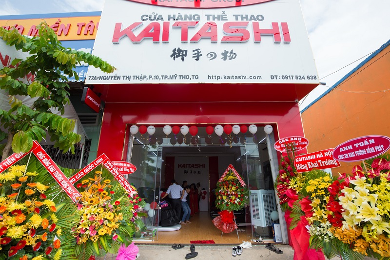 Kaitashi tưng bừng khai trương showroom tại Mỹ Tho - Tiền Giang