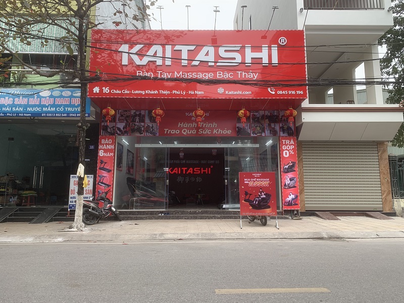 Kaitashi Group khai trương chi nhánh bán ghế massage toàn thân tại Hà Nam