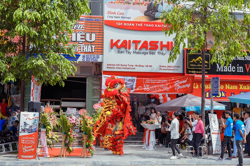 Kaitashi – Hà Đông: Thế giới ghế massage toàn thân chính hãng giá cực kỳ ưu đãi tại Hà Nội