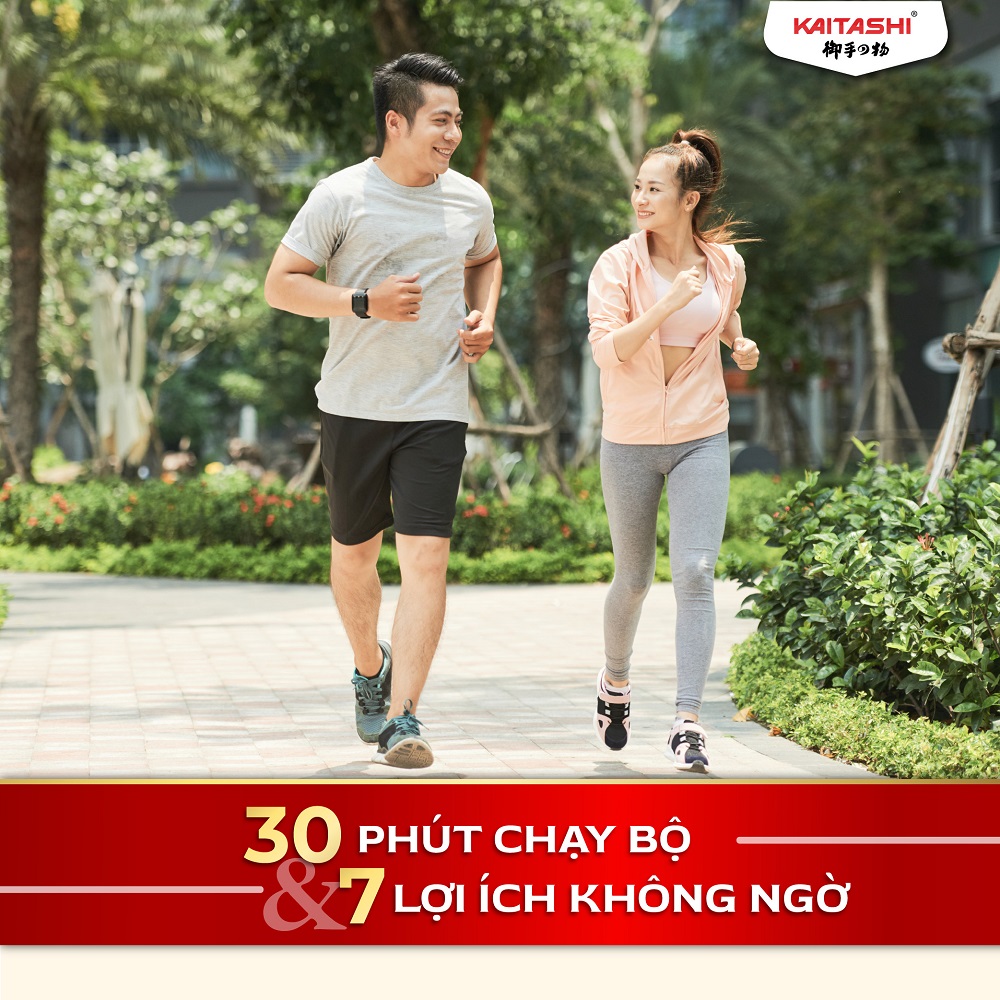 7 lợi ích từ việc chạy bộ 30 phút mỗi ngày | Kaitashi 
