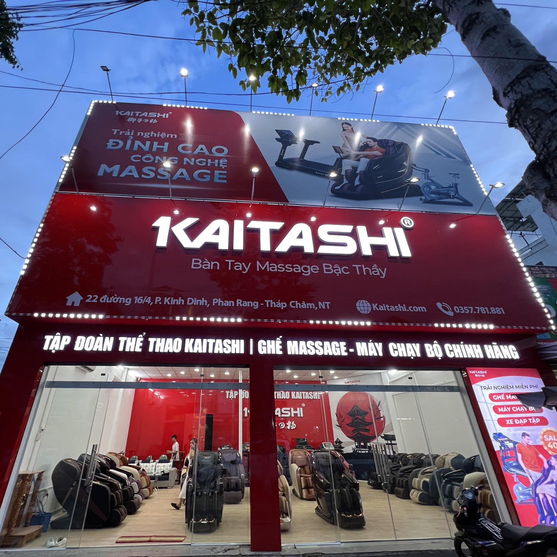 Máy chạy bộ tại Ninh Thuận - Địa chỉ mua máy chạy Kaitashi chính hãng, giá rẻ 