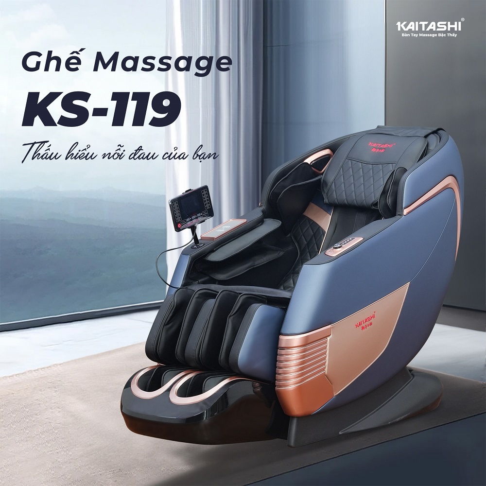 Top 5 ghế massage giá rẻ bán chạy của Kaitashi 2024